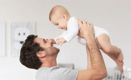 Bioderma - father and baby