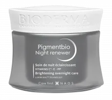 BIODERMA product photo, Pigmentbio Night renewer 50ml, anti dark spot night renewer for hyperpigmented skin